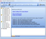 Coding FTP screenshot
